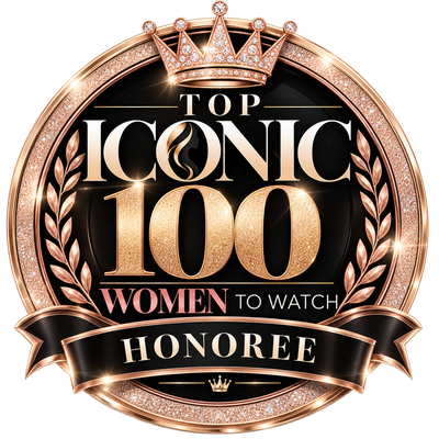 Top ICONIC 100 Women to Watch Honoree badge